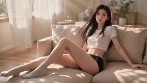 午后慵懒女神