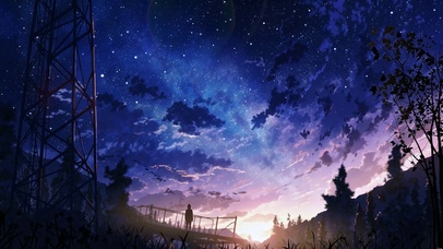 星空流星雨
