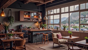 【雨景】小镇咖啡厅