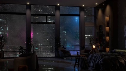 雷暴雨酒店公寓白噪音