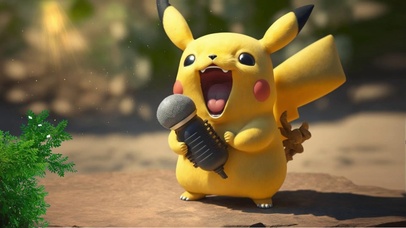 爱唱歌的皮卡丘