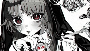 黑白女孩