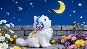 思念哆啦A梦的白小喵