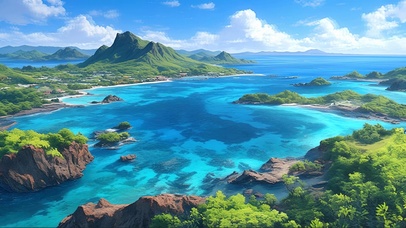 国家公园海岸线