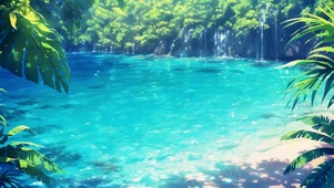 蓝水翠林
