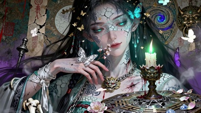 苗疆蛊术诡异风巫女