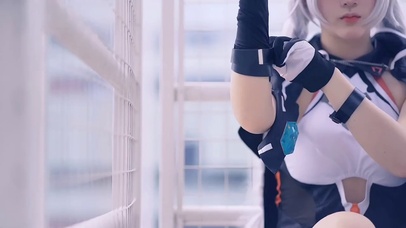 美丽的漫展女孩