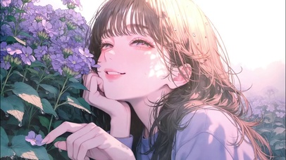 小清新治愈美女高清4k