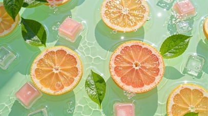 西柚清凉流水系列