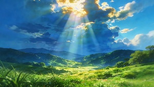 绿野追光 治愈护眼
