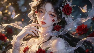 绯纱玫瑰少女