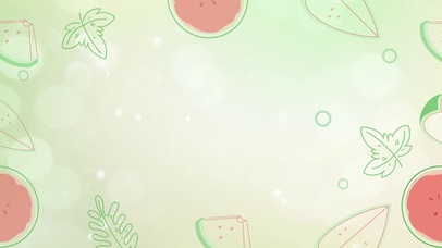 治愈系西瓜壁纸