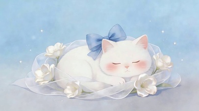 睡着了猫咪