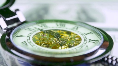 4K 高清 时间流逝袖珍手表