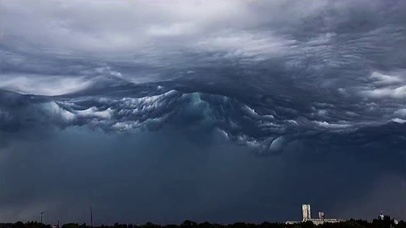 天是倒过来的海