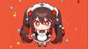 Q版新年女仆胡桃