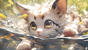 猫猫捕鱼