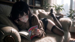 卧室女孩