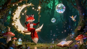 红狐的月亮秋千