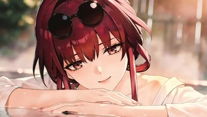 卡芙卡·温泉·黄昏