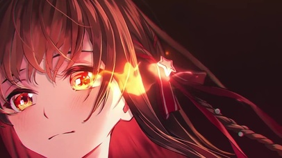 可爱大眼美少女