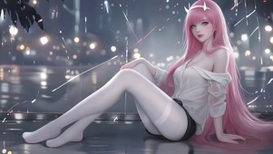 都市雨夜少女