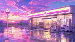 雨后霓虹