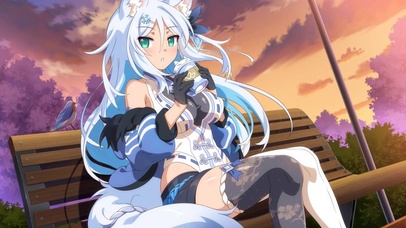 可爱萌萌猫耳少女