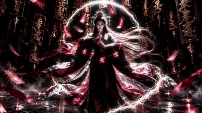 古风女道士