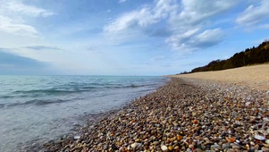 鹅卵石海滩