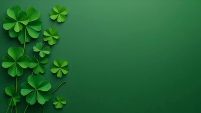 小清新护眼四叶草