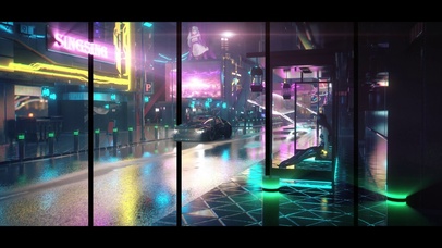 阵雨の深邃都市