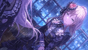 雨中女孩