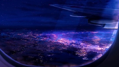 4k 蔚蓝夜空