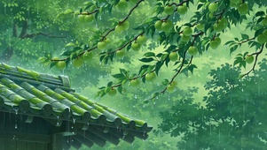 林间绿景