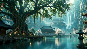 参天巨树