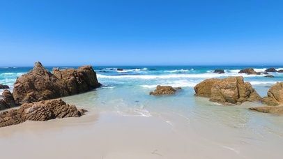 4K超清大海沙滩