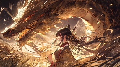 4K 龙与少女