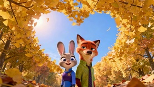 爱心银杏叶朱迪兔尼克狐