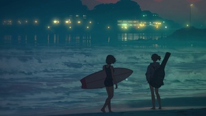 海边女孩