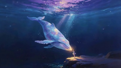 海洋鲸鱼