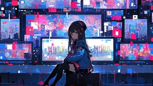 涂鸦少女
