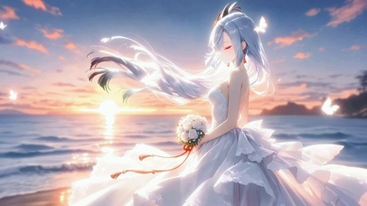 申鹤丨落日归潮丨