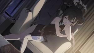 碧蓝档案旗袍美女
