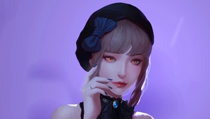插画小姐姐
