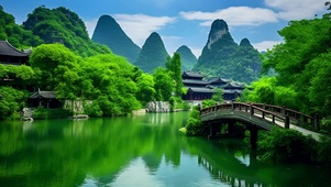 山水美景