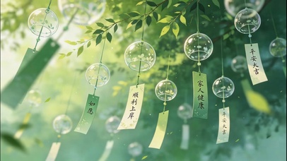 风铃祈愿森林（清透绿）