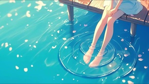 海边少女
