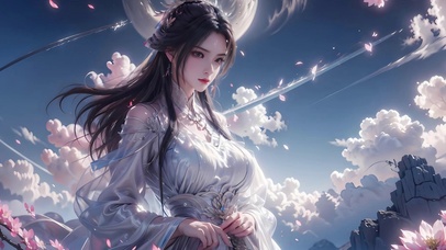 白衣仙子 4k美女壁纸御姐女神