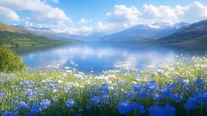 唯美治愈山水风景
